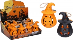 dovleac de Halloween luminos 11 × 6,5 cm
