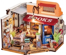Rolife DIY 3D puzzle de lemn Librăria din colț
