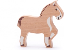 Bajo fermă rurală – cal din lemn de fag