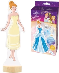 Îmbrăcare magnetică cu carte de colorat DISNEY Prințese