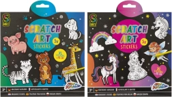 MOXY autocolante zgâriabile Lumea Curcubeu