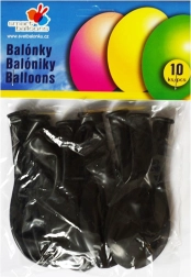 balonuri de latex negre pentru petreceri
