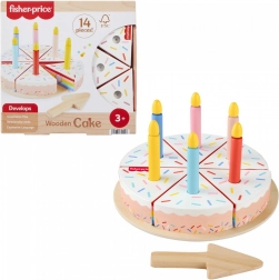 Tort de aniversare din lemn Fisher-Price