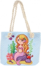 Geantă de umăr cu motiv de sirenă