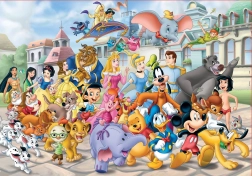 Puzzle Disney paradă de personaje 200 piese Educa
