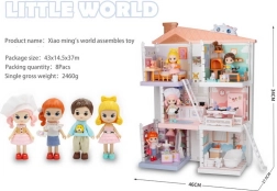 Căsuță pentru păpuși cu accesorii