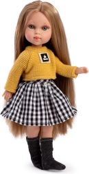 Păpușă realistă Penelope cu corp de vinil complet 34 cm