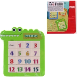 Plăcuță din plastic cu numerele 1–10 pentru copii