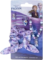 Set de accesorii pentru copii Disney Frozen – agrafe, elastic și colier