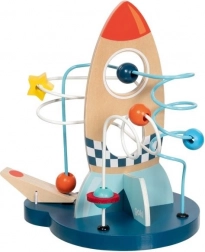 Labirint cu mărgele din lemn Pădure