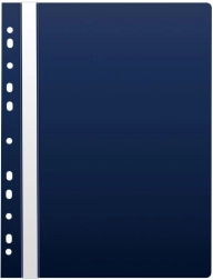 Dosar rapid cu perforație euro A4 albastru închis