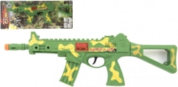 Pistol mitralieră din plastic cu mecanism inerțial 42 cm
