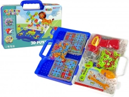 Set puzzle 3D cu valiză și șurubelniță pentru mici meșteri