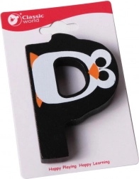 Classic World litera din lemn P