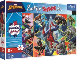 Puzzle 160 piese XL Super Shape – alătură-te lui Spider‑Man