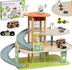 Garaj din lemn pe trei niveluri Classic World zona ecologică