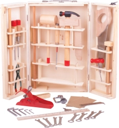 Valiză cu scule pentru micii meșteri