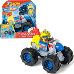 T-Racers Power Trucks Turbo Digger vehicul 2în1