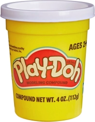 Play-Doh plastilină albă 112 g în recipient - 1 bucată