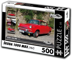 Puzzle RETRO-AUTA Škoda 1000 MBX 500 piese