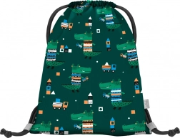 săculeț preșcolar baagl crocodil