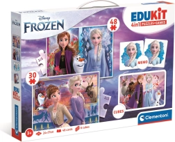 Set de jocuri Frozen 4în1 CLEMENTONI