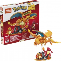 Set de construcție Mega Construx Pokémon Evoluția Charmanderului