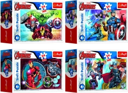 Minipuzzle Avengers 54 piese în cutie