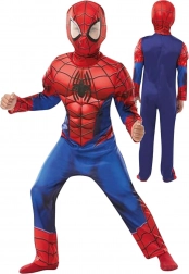Costum pentru copii Spider-Man roșu-albastru cu mască 98–104 cm (3–4 ani)