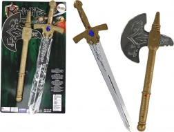 set cavaleresc sabie și secure pentru copii cu efecte sonore