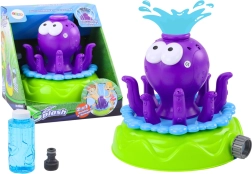 Pulverizator de grădină Caracatița cu fântână și soluție de baloane Violet