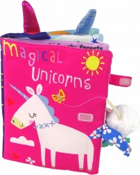 Carte colorată moale Unicorn