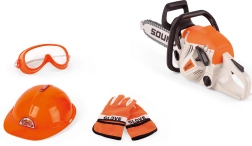 Drujbă cu efecte 35 cm – set pentru copii cu cască și ochelari