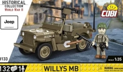 cobi willys mb – set de construcție jeep militar 1:35