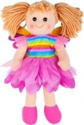 Păpușă din material textil Chloe 34 cm de la Bigjigs Toys