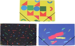 Dosar cu elastic 31,4 × 23,5 cm – mix de culori