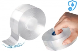 Bandă acrilică dublu adezivă, rezistentă la apă, 3 m