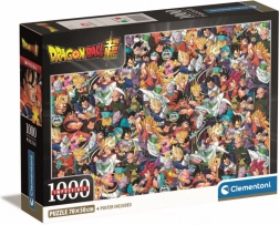 Puzzle 1000 piese Dragon Ball - Clementoni