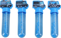 Baghetă pentru baloane de săpun, mașină de poliție, 14 cm - 1 bucată
