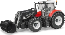 Bruder tractor Steyr Terrus CVT cu încărcător frontal