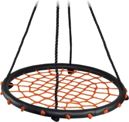 Bino Cuib de leagăn pentru copii, negru-roșu