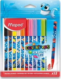 Carioci Fixy Color'Peps Ocean Life decorate 12 buc