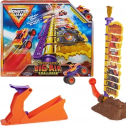 Monster Jam El Toro Loco Big Air Challenge rampă cu lansator și mașină