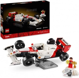 Lego Icons McLaren MP4/4 și Ayrton Senna – mașină de curse de colecție pentru adulți
