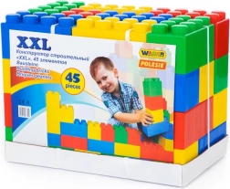 set de construcție XXL 45 piese Wader