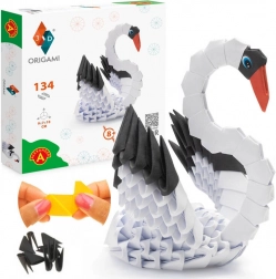 alexander origami 3d creativ – lebădă pentru copii de la 8 ani
