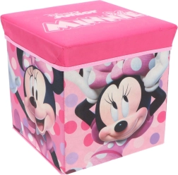 Cutie de depozitare pliabilă și taburet Minnie Mouse Cozy Noxxiez