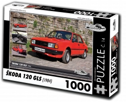 Puzzle RETRO-MAȘINI Škoda 120 GLS 1000 piese
