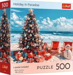 Puzzle Crăciun în paradis 500 piese TREFL