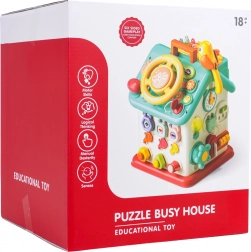 Căsuță interactivă multifuncțională pentru cei mai mici